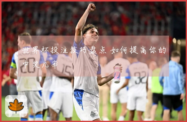 世界杯投注技巧盘点 如何提高你的中奖几率