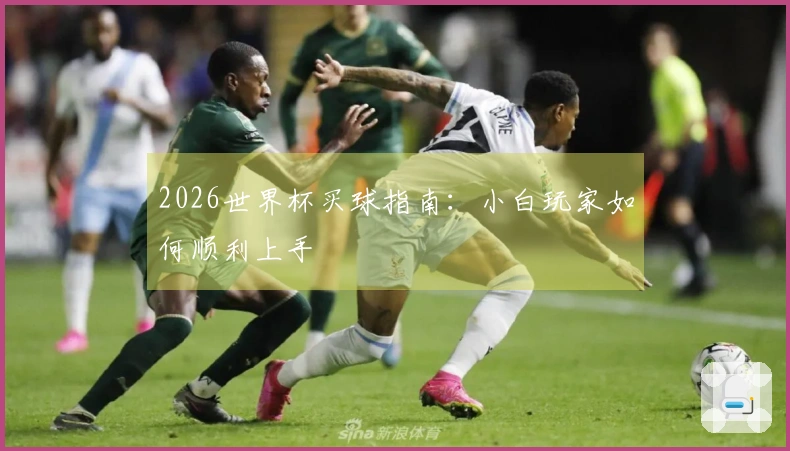 2026世界杯买球指南：小白玩家如何顺利上手