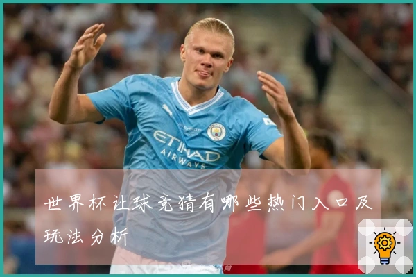 世界杯让球竞猜有哪些热门入口及玩法分析